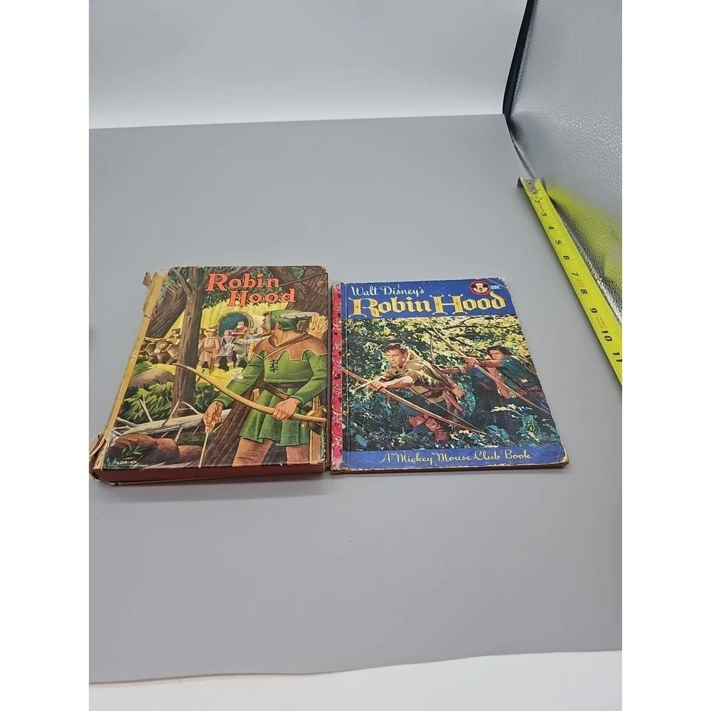 Robin Hood by Howard Pyle, Whitman Publishind # 2137– 1940 & Disney Book